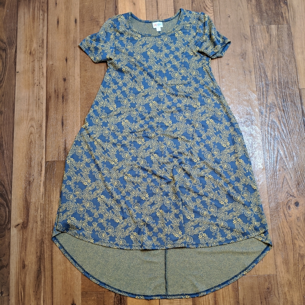 LuLaRoe Carly Floral Dress XXS